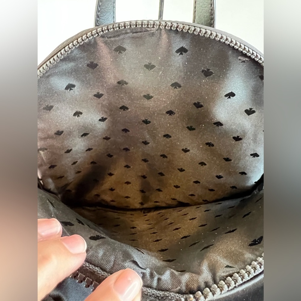 Kate Spade Karissa Black Medium Nylon Backpack - Picture 10 of 14